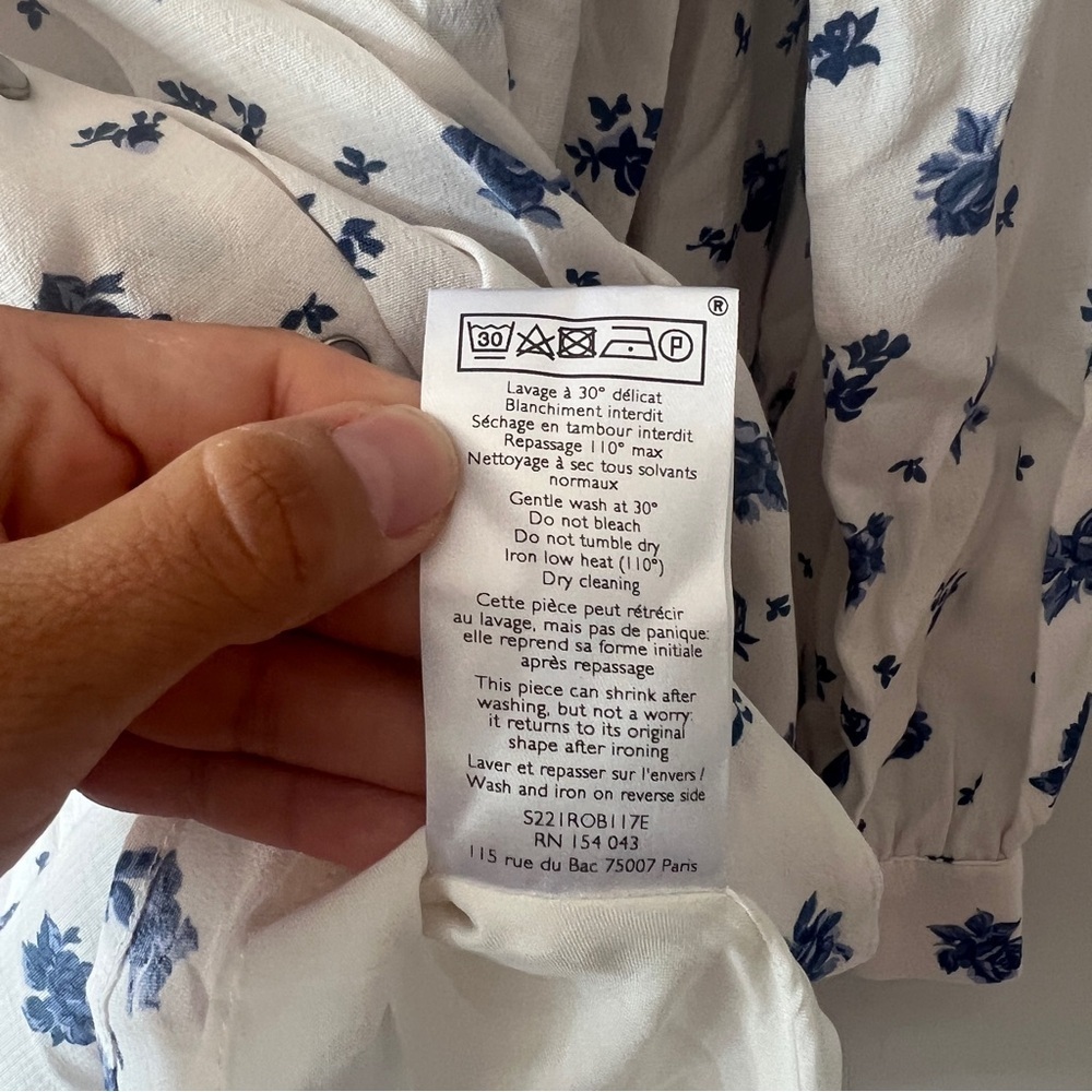 New Sezane Aurora Floral Dress Size 2​​ - Picture 6 of 7